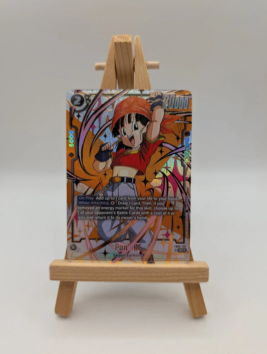 DRAGON BALL SUPER FUSION WORLD Pan GT FB03-125 SR Alt Art Secret Rare FRENLY BRICKS - Open 7 Days