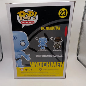 Movies Funko Pop - Dr. Manhattan #23 - Watchmen - Rare Vaulted FRENLY BRICKS - Open 7 Days