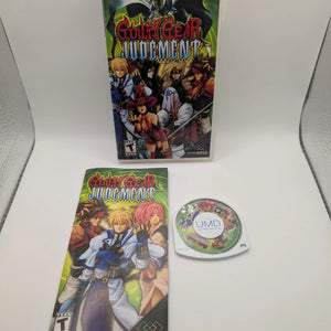 Guilty Gear Judgment (Playstation Portable) PSP CIB COMPLETE FRENLY BRICKS - Open 7 Days