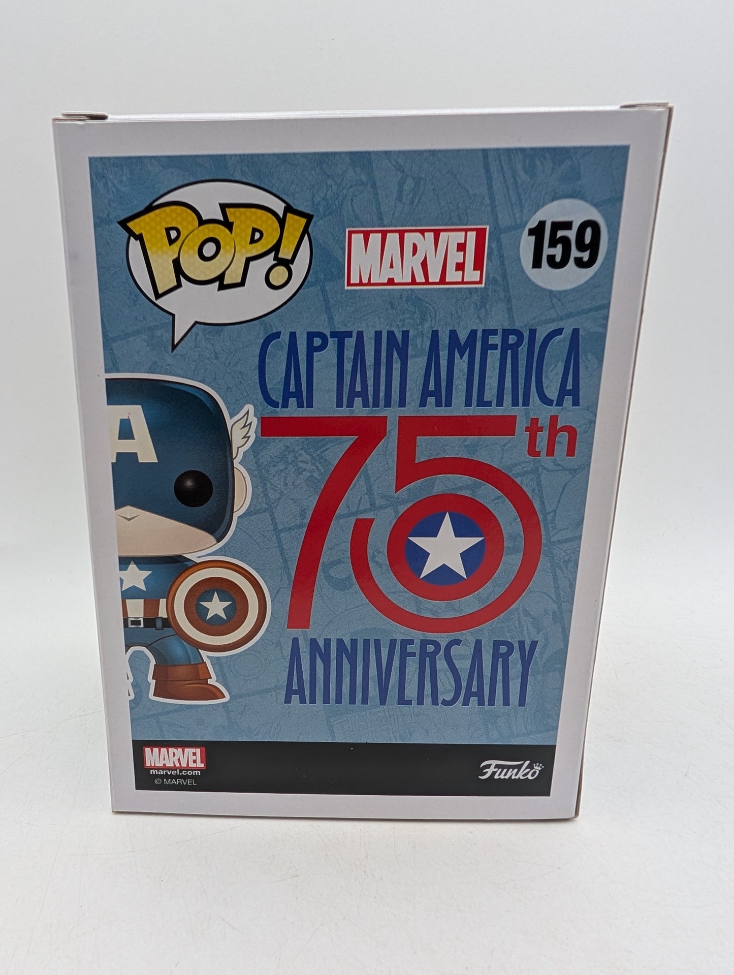 Funko POP! Marvel Captain America 75th Anniversary #159