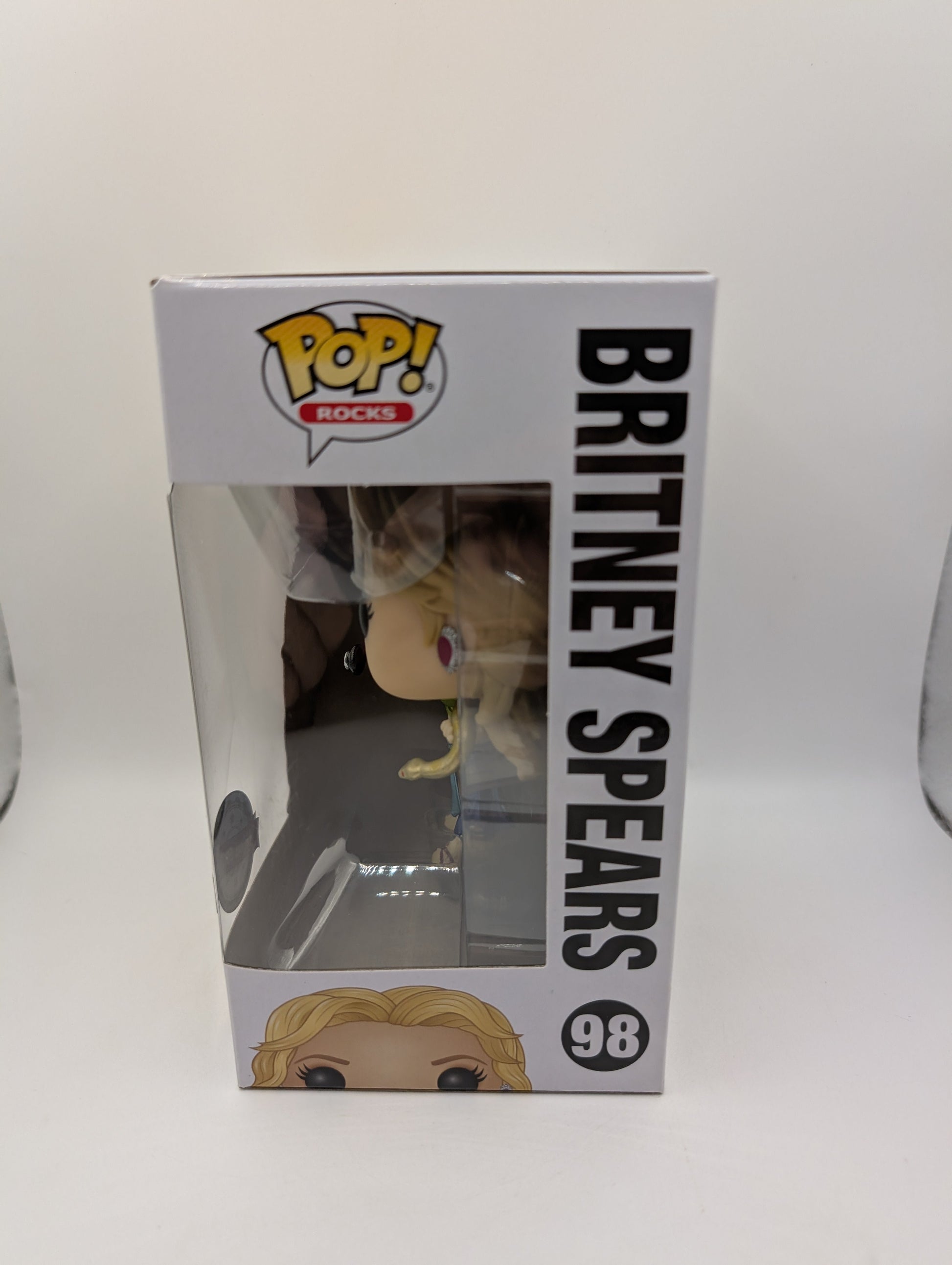 Britney Spears Slave 4 U Funko Pop Rocks Vinyl Figure #98 FRENLY BRICKS - Open 7 Days