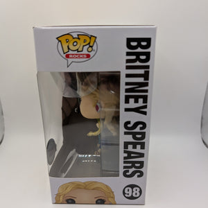 Britney Spears Slave 4 U Funko Pop Rocks Vinyl Figure #98 FRENLY BRICKS - Open 7 Days