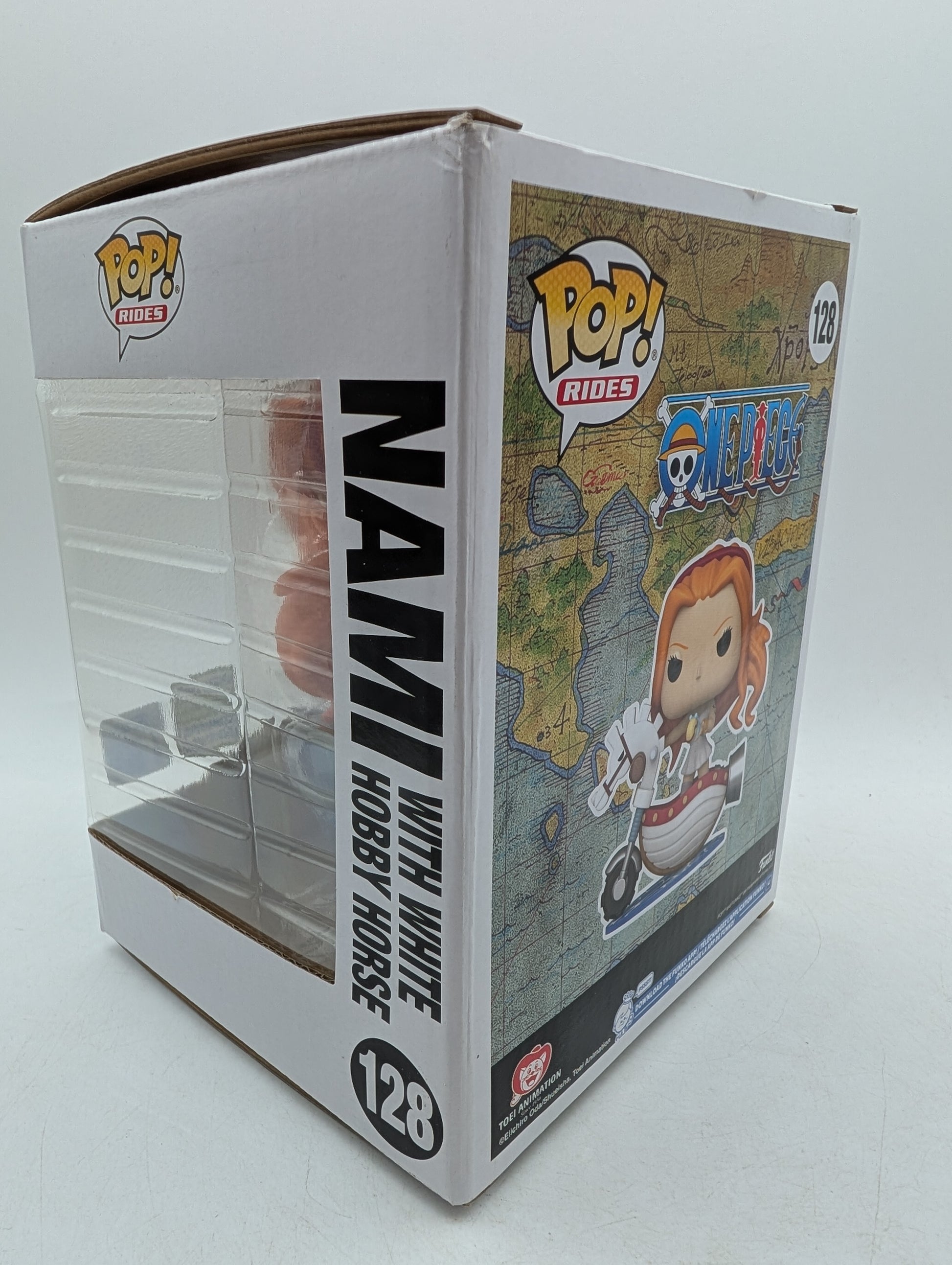 Funko Pop! One Piece - Nami With White Hobby Horse "WonderCon" #128 image 5
