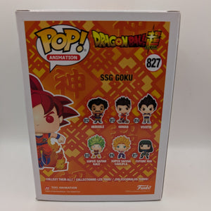 Funko POP! Animation DragonBall Super - SSG Goku #827 - 2020 Summer Convention FRENLY BRICKS - Open 7 Days