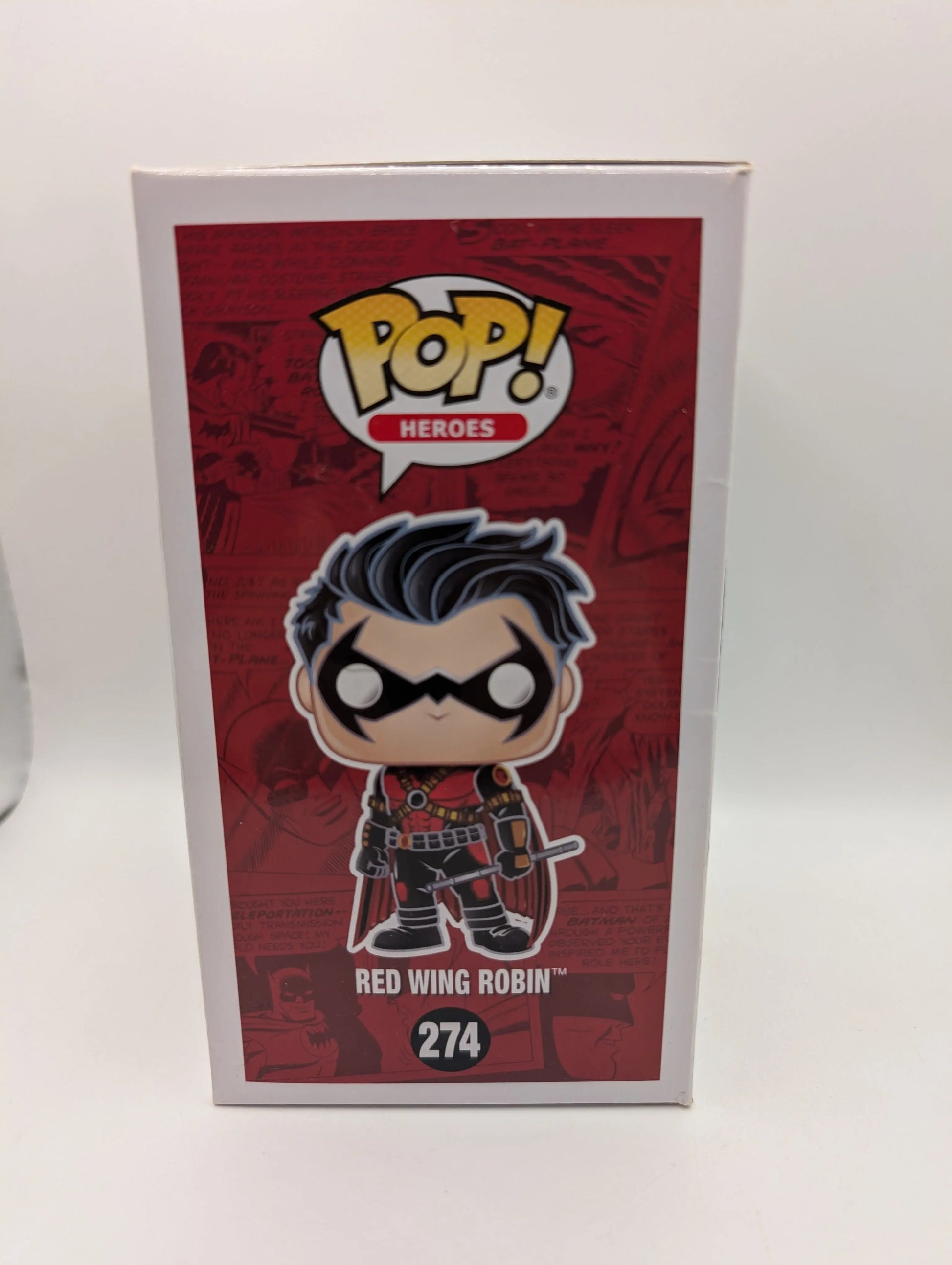 Funko Pop! DC Heroes Red Wing Robin #274 Vaulted! FRENLY BRICKS - Open 7 Days