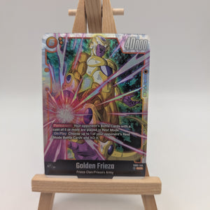 Golden Frieza FB02-140 SCR Dragon Ball Super Fusion World Blazing Aura FRENLY BRICKS - Open 7 Days