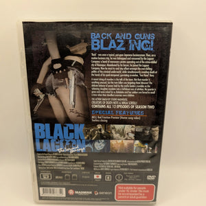 Black Lagoon - The Second Barrage - Season 2 - DVD collection used FRENLY BRICKS - Open 7 Days