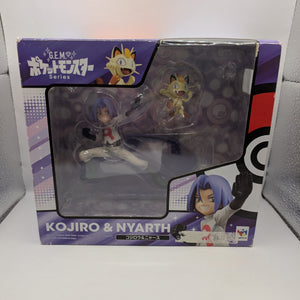 MEGAHOUSE Kojiro & Meowth G.E.M. Pokemon Japan *broken seal* FRENLY BRICKS - Open 7 Days