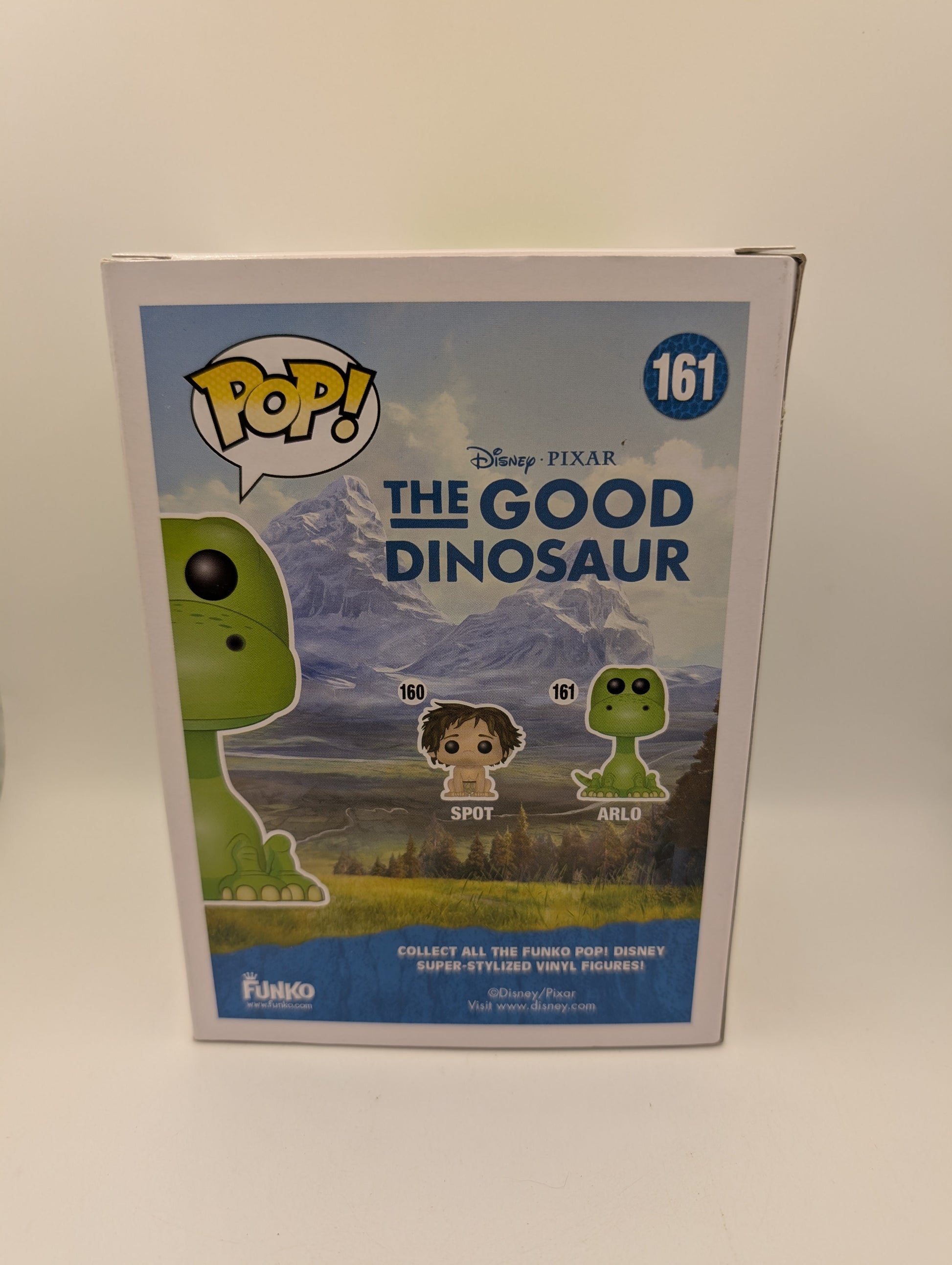 Funko Pop!  Vinyl Figure Arlo #161 The Good Dinosaur FRENLY BRICKS - Open 7 Days
