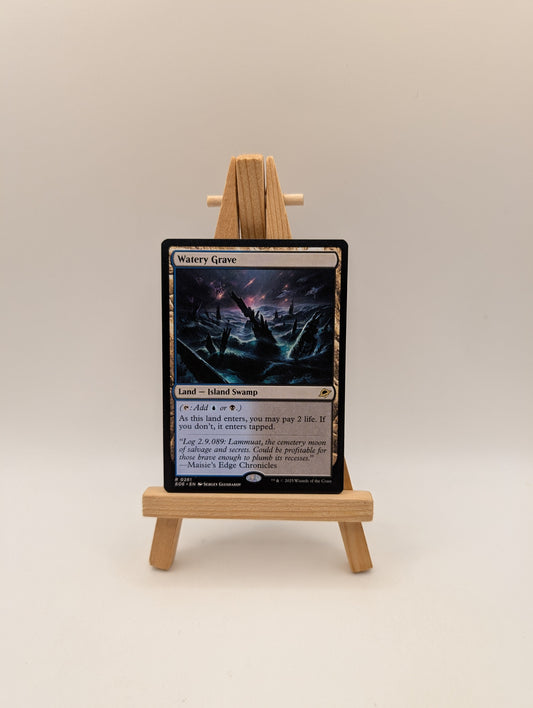 MTG - Watery Grave #0261 - Edge of Eternities Rare (EOE) NM/M FRENLY BRICKS - Open 7 Days