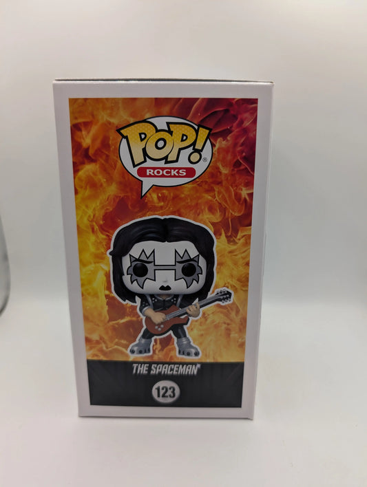 KISS - The Spaceman Glow in the Dark Pop! Vinyl Figure (RS) #123 FRENLY BRICKS - Open 7 Days
