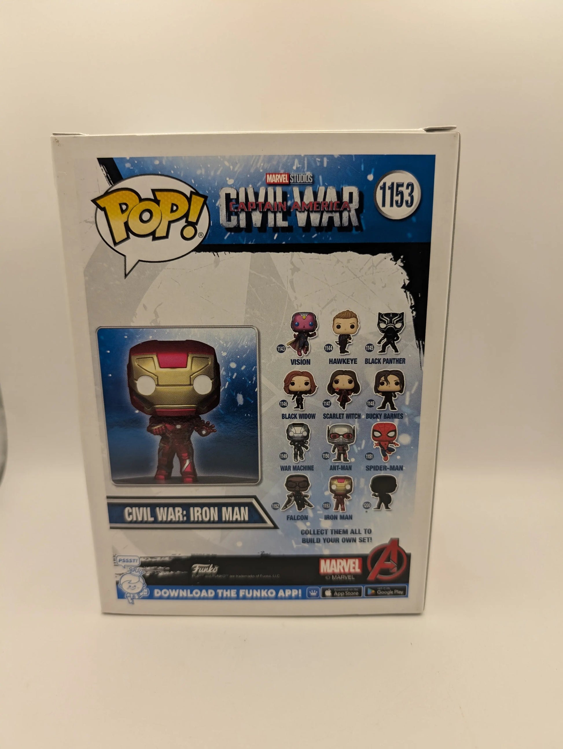Funko Pop! Marvel Civil War: Iron Man 1153 - Special Edition FRENLY BRICKS - Open 7 Days