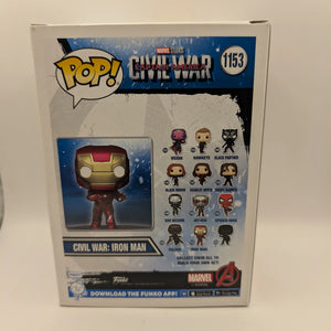 Funko Pop! Marvel Civil War: Iron Man 1153 - Special Edition FRENLY BRICKS - Open 7 Days