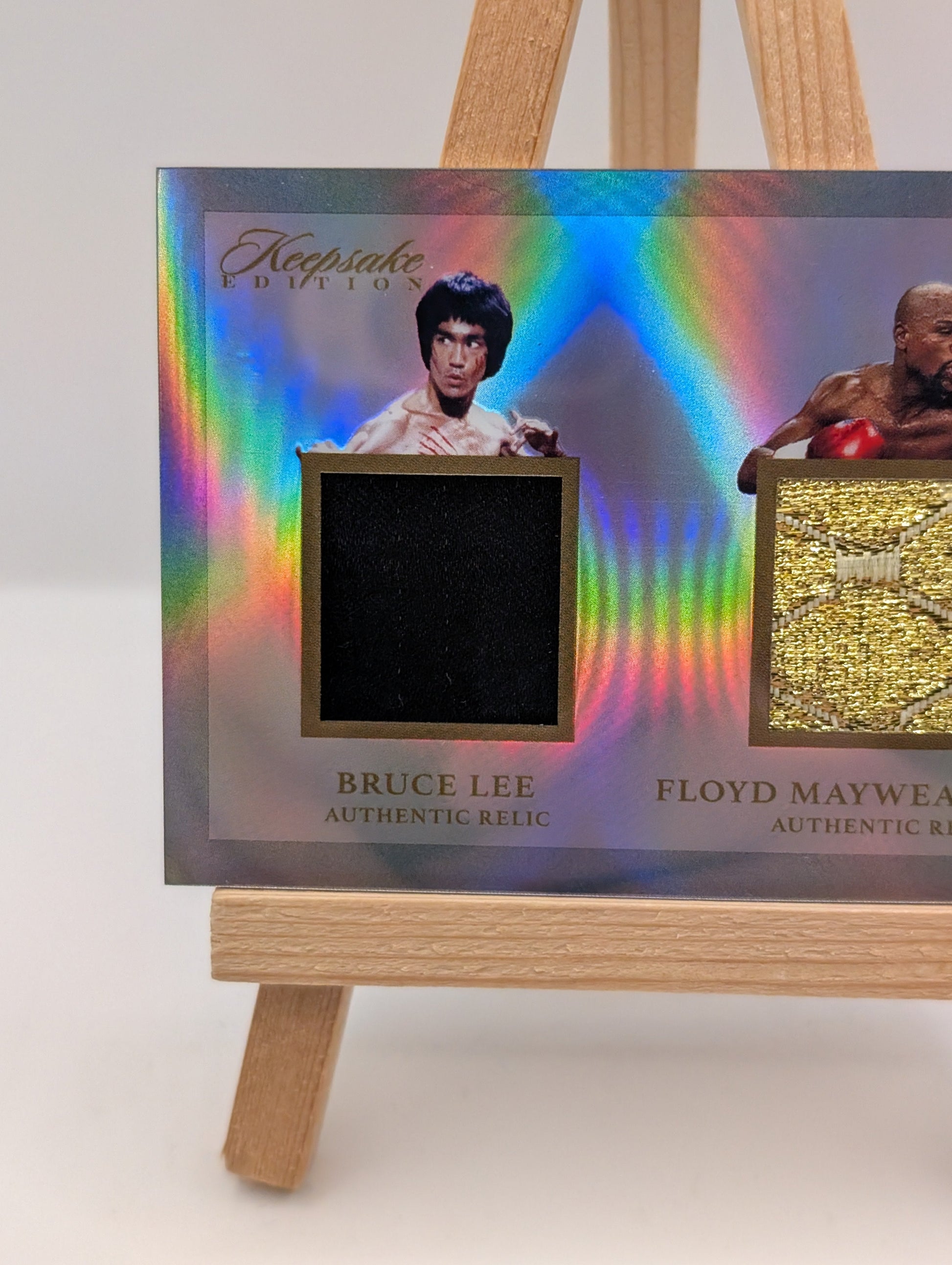 #26 2024 Keepsake Bruce Lee Floyd Mayweather Jr #254 Dual Relic FRENLY BRICKS - Open 7 Days