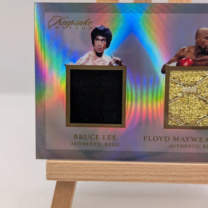 #26 2024 Keepsake Bruce Lee Floyd Mayweather Jr #254 Dual Relic FRENLY BRICKS - Open 7 Days