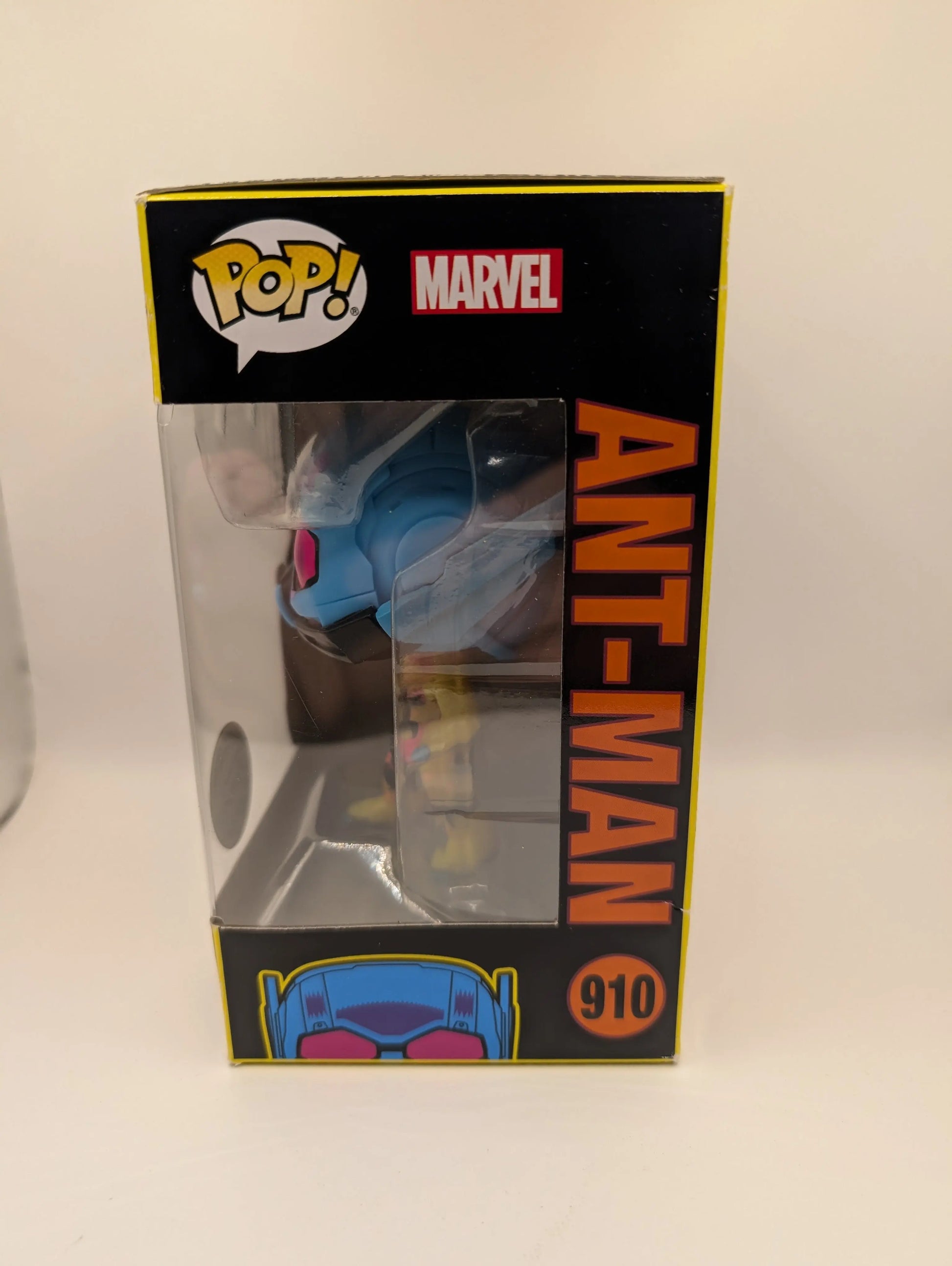 Marvel Antman #910 Funko Pop Vinyl Black Light FRENLY BRICKS - Open 7 Days