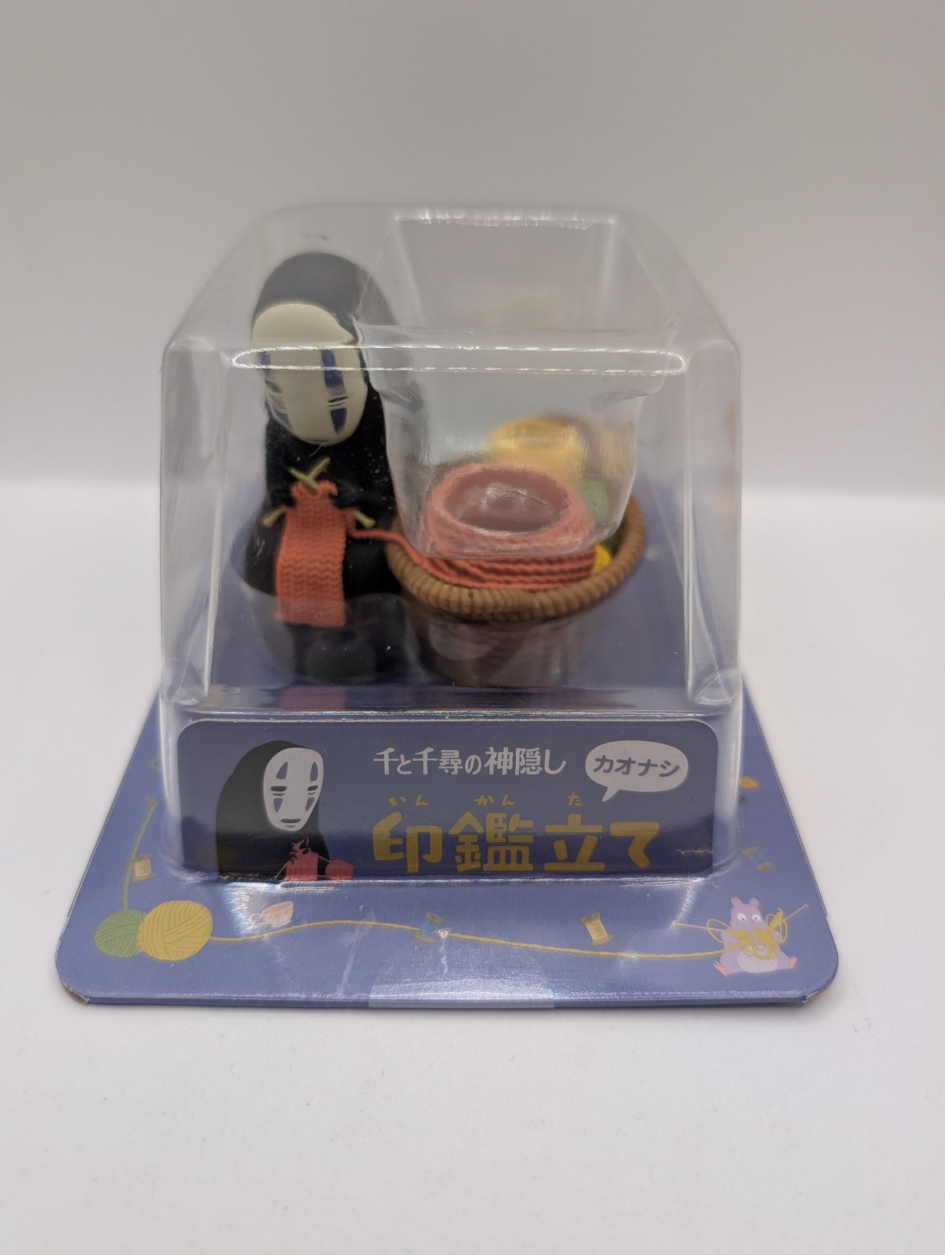 NEW Studio Ghibli Works IKT-05B Spirited Away Seal Holder  Kaonashi FRENLY BRICKS - Open 7 Days