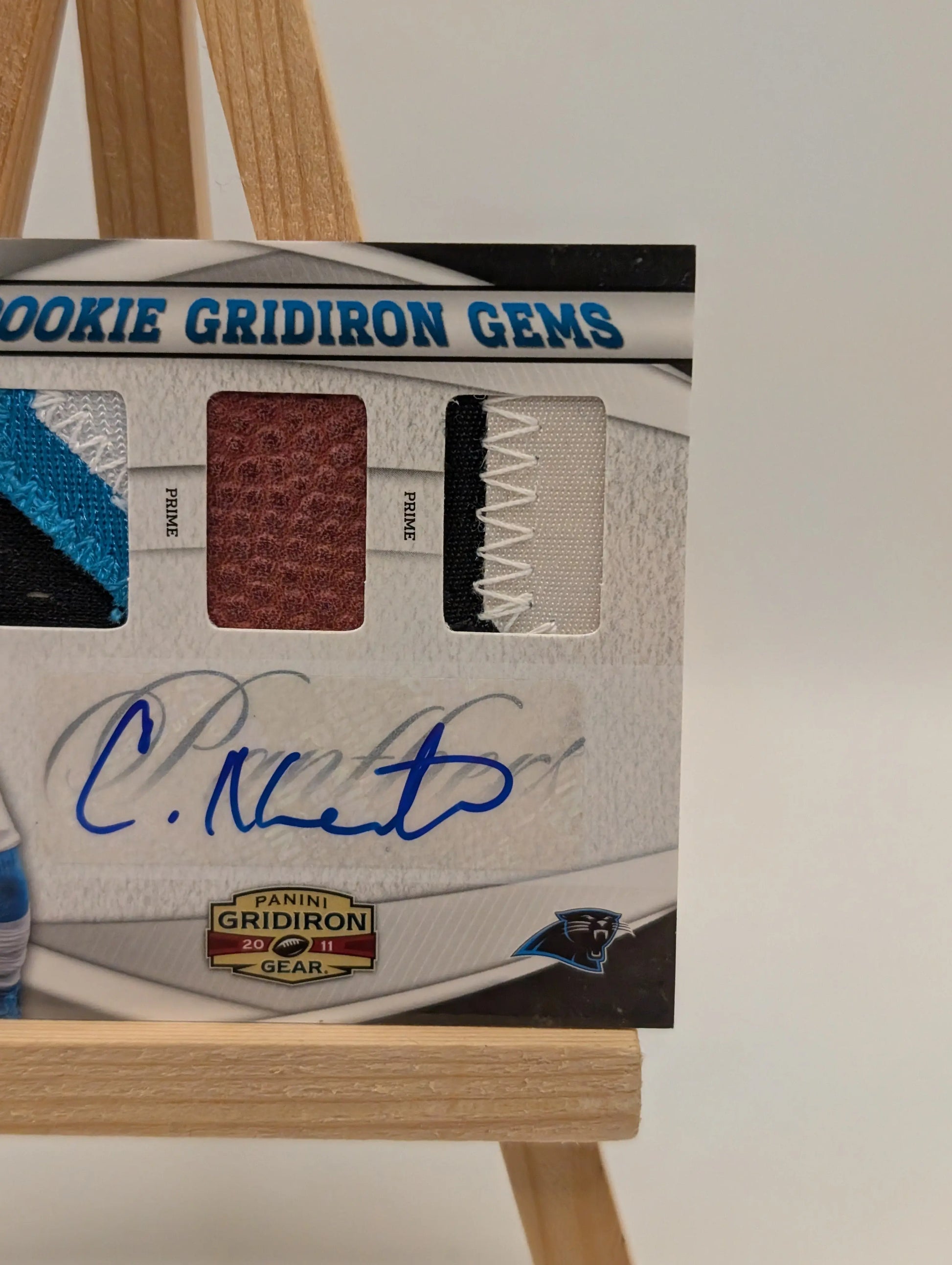 2011 Panini Gridiron Gear Rookie Gridiron Gems 3 Patch AUTO /20 FRENLY BRICKS - Open 7 Days