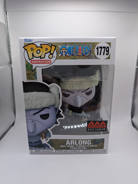 Funko Pop! One Piece Arlong #1779 AAA Anime Exclusive FRENLY BRICKS - Open 7 Days