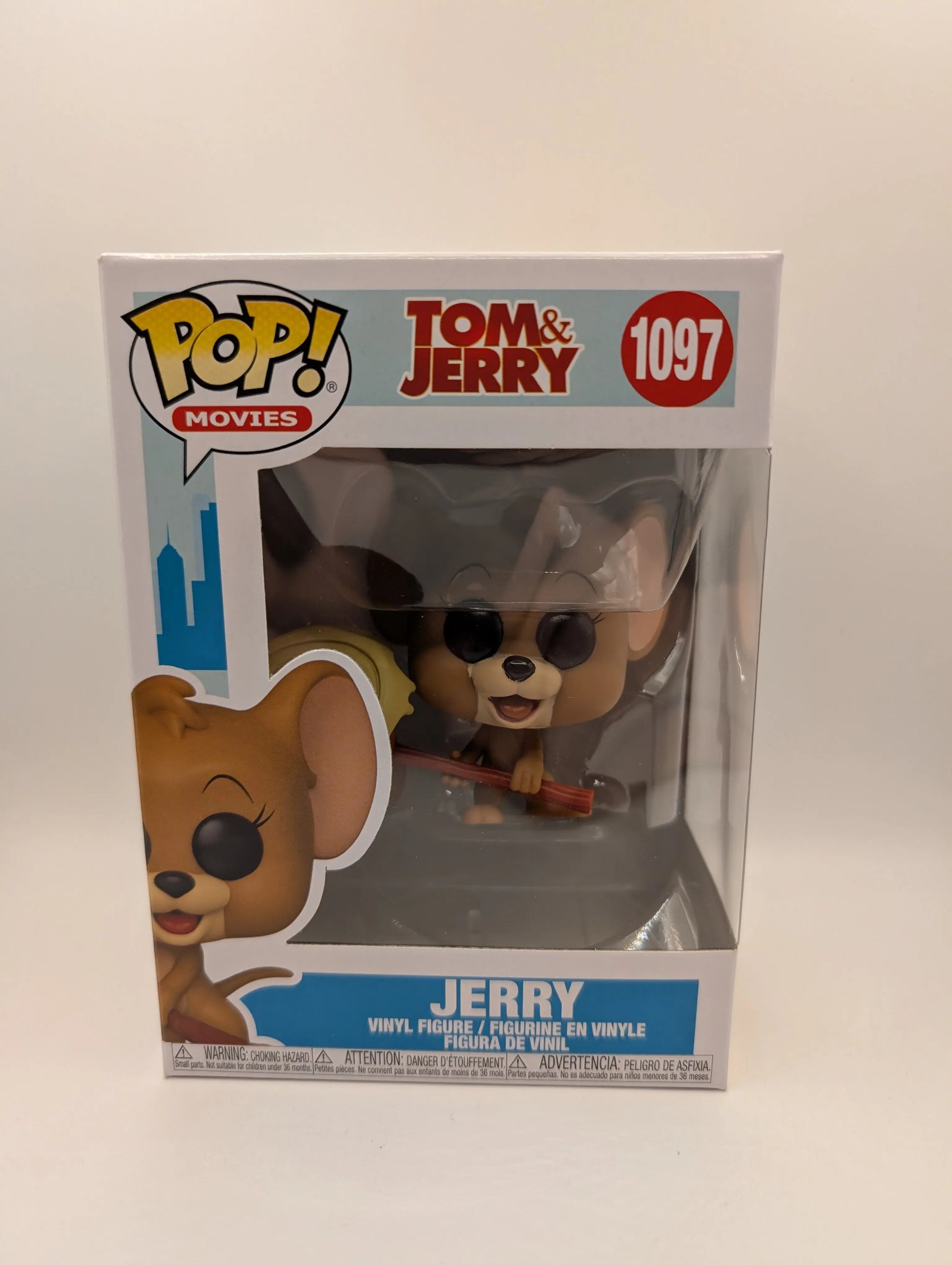 Funko Pop! Tom & Jerry: #1097 JERRY *VAULTED* FRENLY BRICKS - Open 7 Days