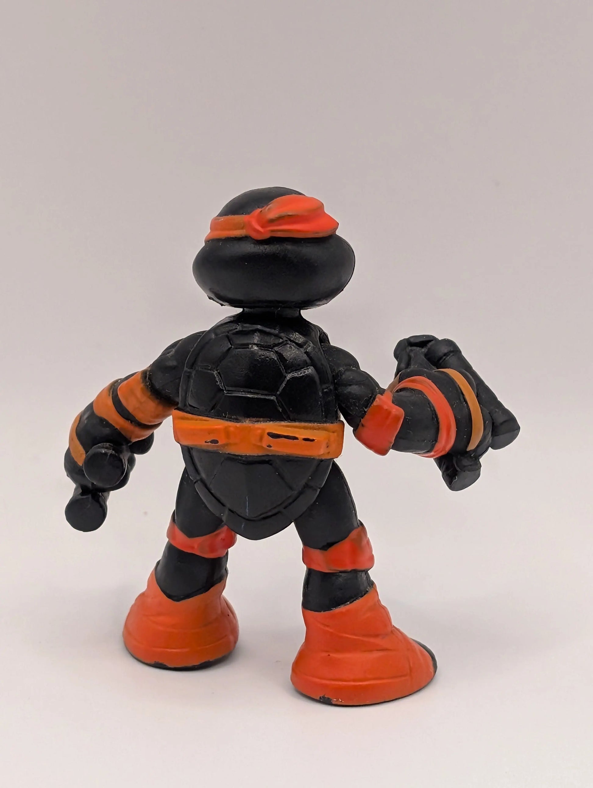 TMNT  Half Shell Heroes Hero Figure Mike 2016 Stealth Black imaginext 2.5 FRENLY BRICKS - Open 7 Days