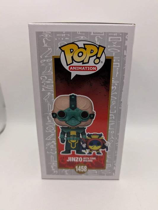 Funko Pop Yu-Gi-Oh! Jinzo With Time Wizard #1458 FRENLY BRICKS - Open 7 Days