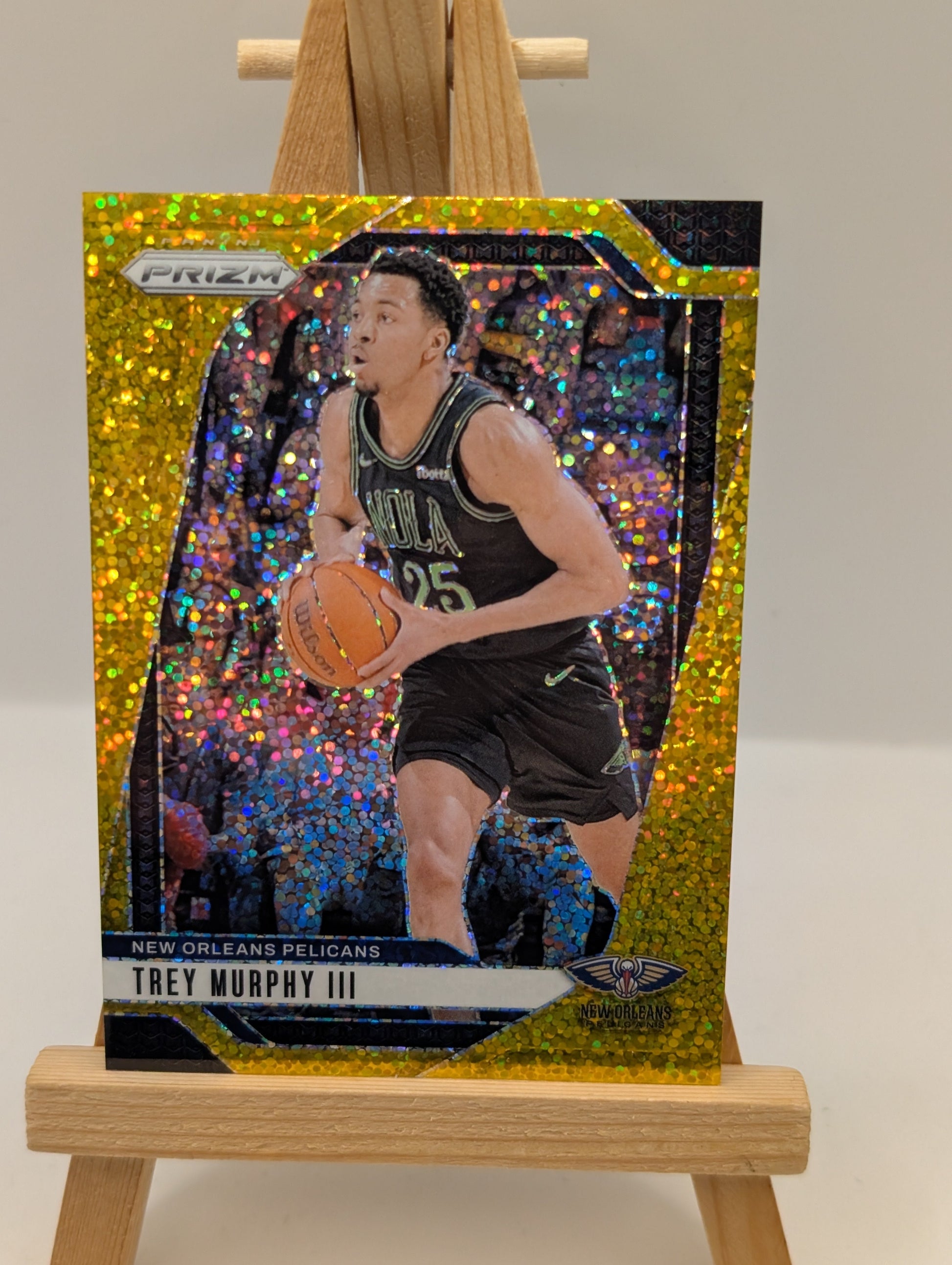 2024-25 Panini Prizm - Trey Murphy III #173 Gold Sparkle /24 FRENLY BRICKS - Open 7 Days