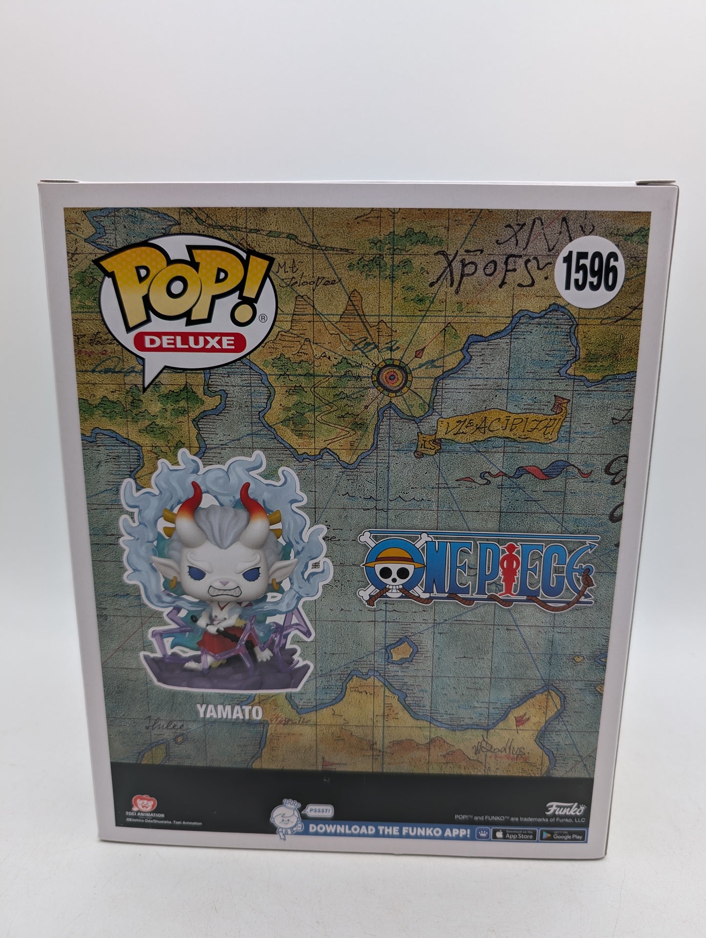 Funko Pop! Deluxe One Piece Yamato Glow In The Dark Vinyl Figure #1596
