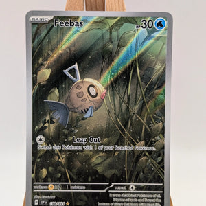 Pokémon TCG: Feebas Illustration Rare 198/191 Scarlet & Violet: Surging Sparks FRENLY BRICKS - Open 7 Days