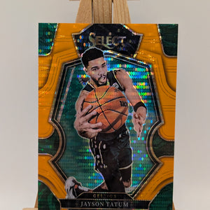 2022-23 Panini Select Basketball Premier #155 Jayson Tatum Boston Celtics Orange /15 FRENLY BRICKS - Open 7 Days