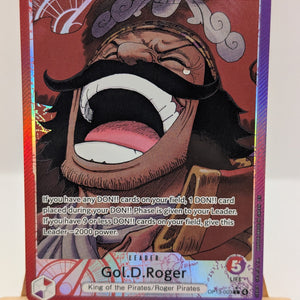One Piece TCG Gol D. Roger OP13-003 L AR Alt Art Leader English FRENLY BRICKS - Open 7 Days