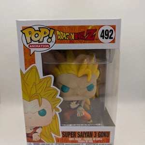 Funko Pop Vinyl Dragon Ball Z 492 MIB Super Saiyan 3 Goku FRENLY BRICKS - Open 7 Days