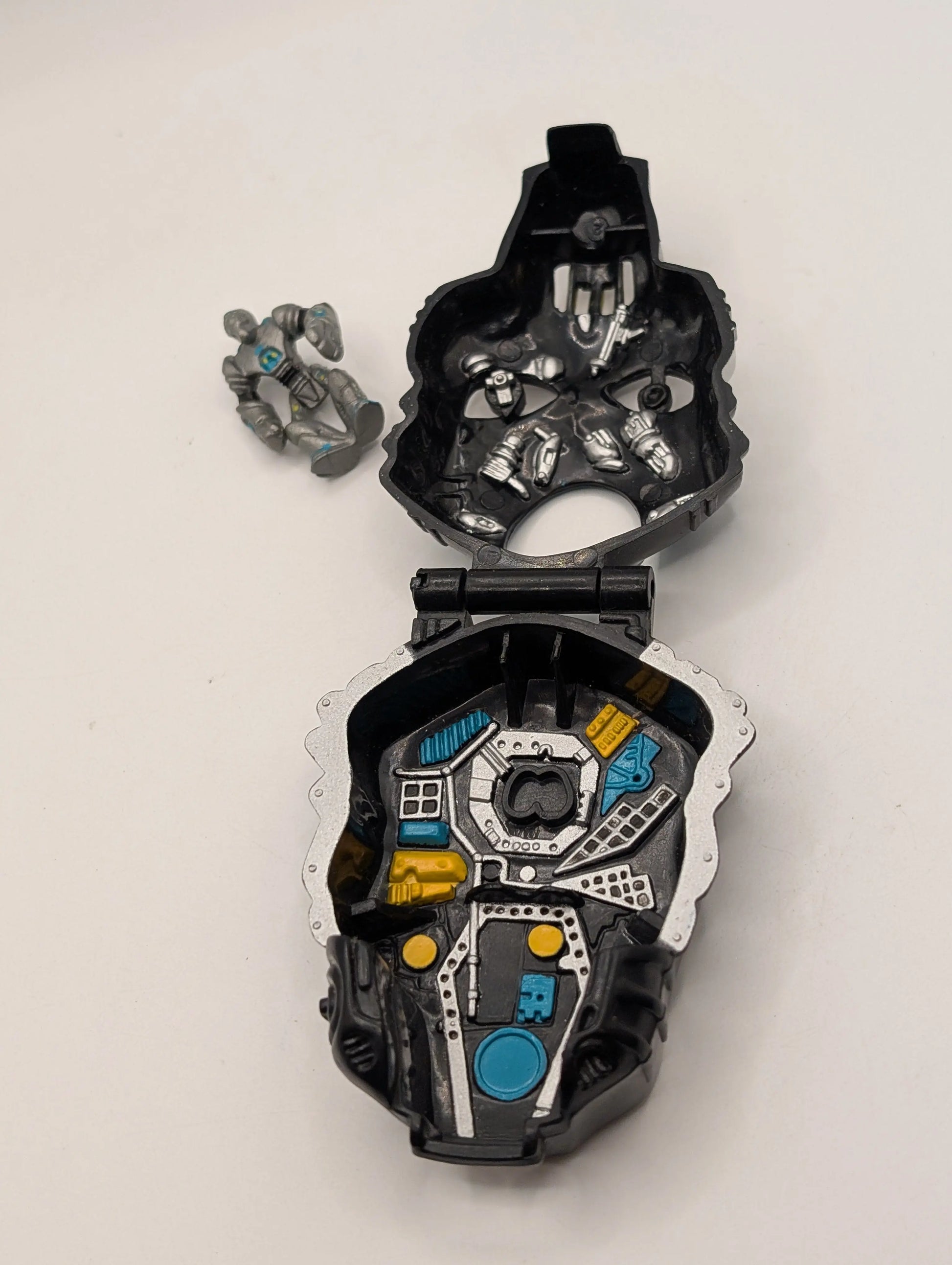 Mighty Max Bluebird 1992 Horror Heads Robot Invader Playset INCOMPLETE FRENLY BRICKS - Open 7 Days