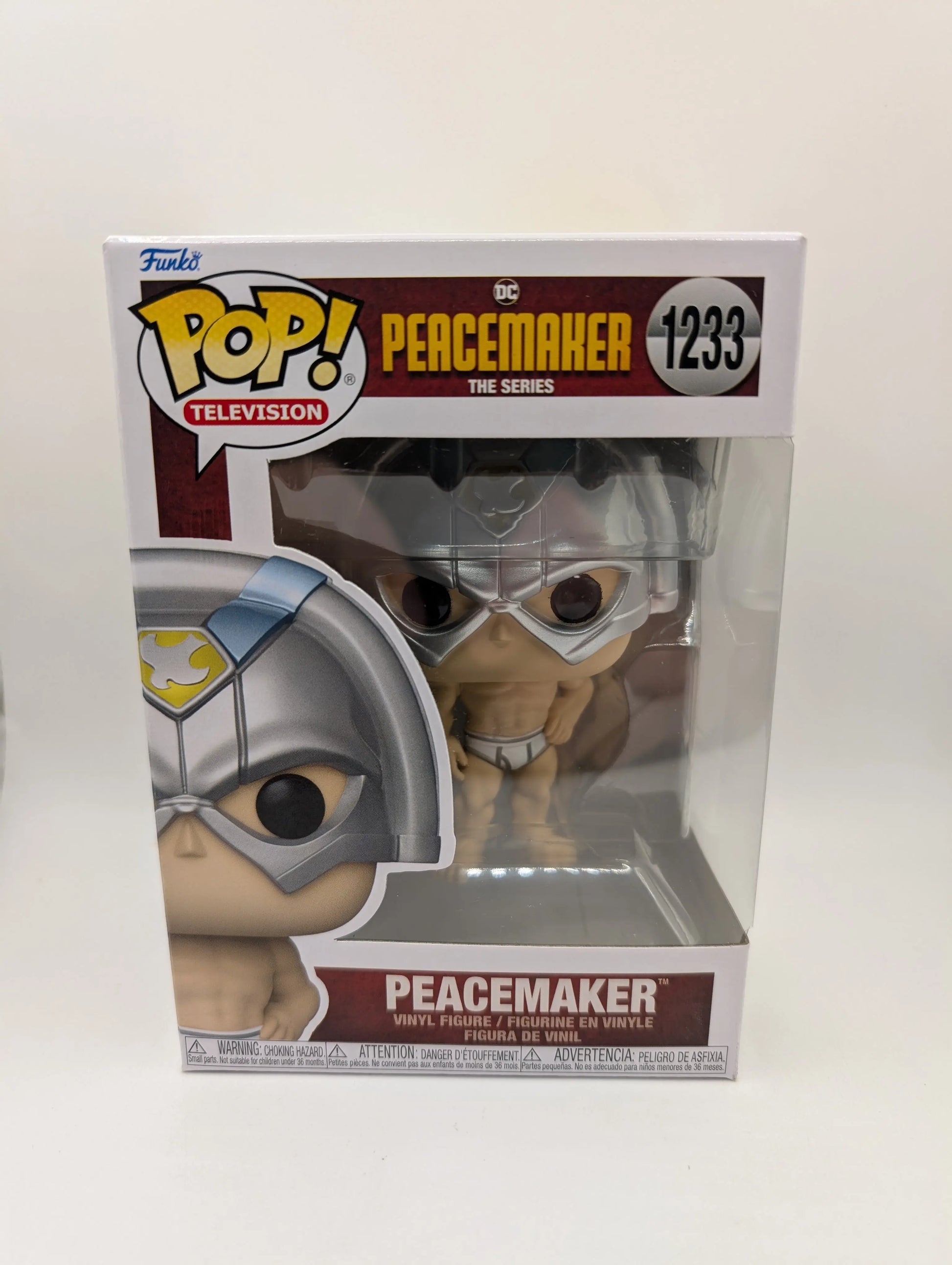 Peacemaker : The Series Peacemaker in Underwear Pop! Vinyl Figure Pop #1233 Funko FRENLY BRICKS - Open 7 Days