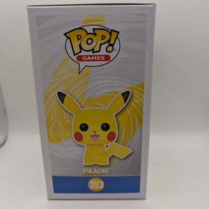 Funko Pop! Pokemon - Pikachu 353 Flocked Exclusive FRENLY BRICKS - Open 7 Days