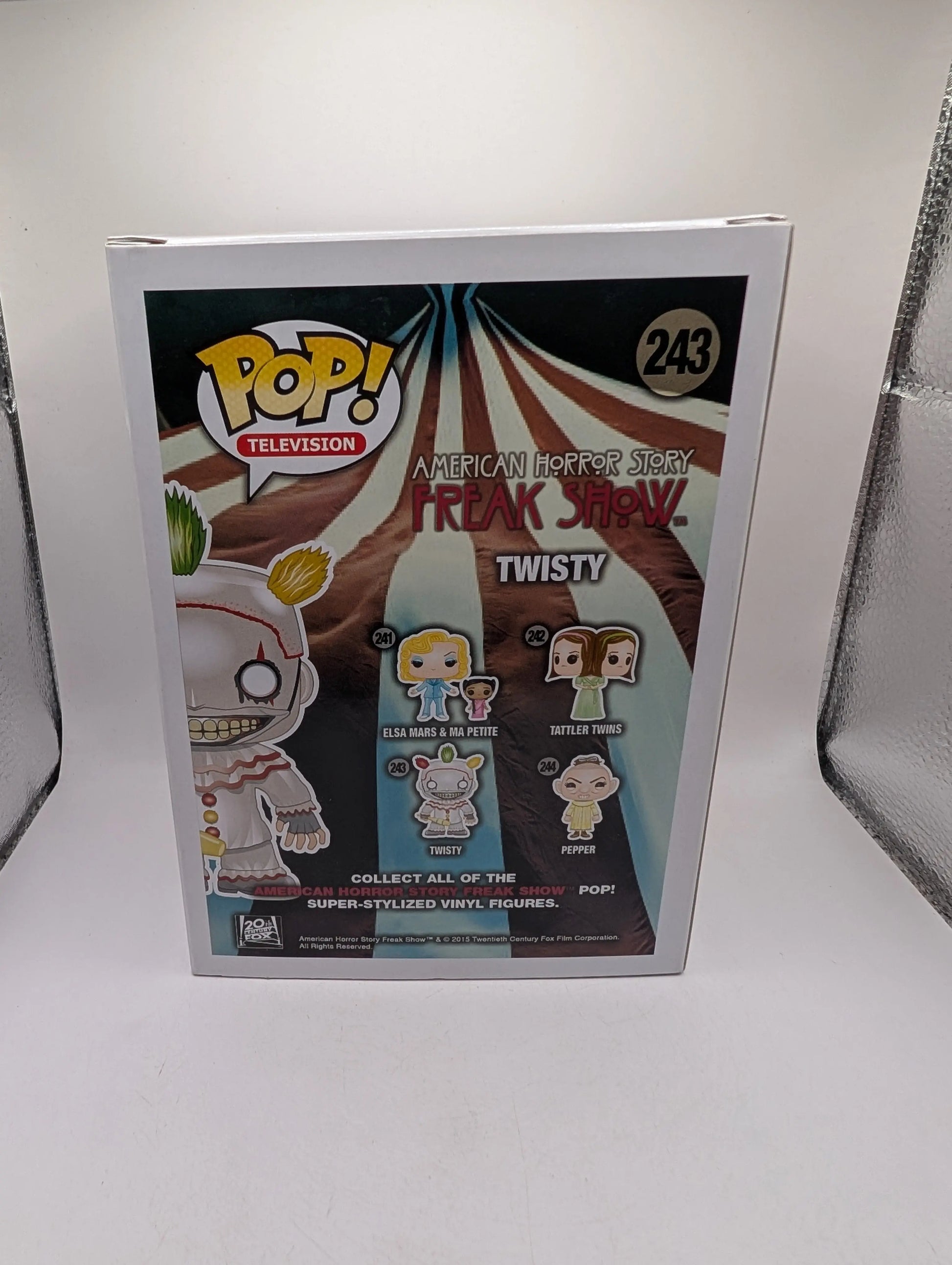 Funko Pop! Twisty #243 - American Horror Story FRENLY BRICKS - Open 7 Days