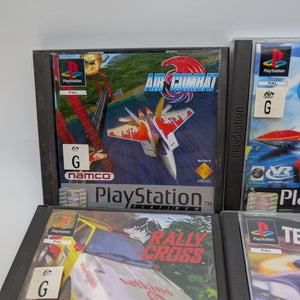 PS1 PlayStation 4x Game Lot Bundle Untested Racing Boating Games Used FRENLY BRICKS - Open 7 Days