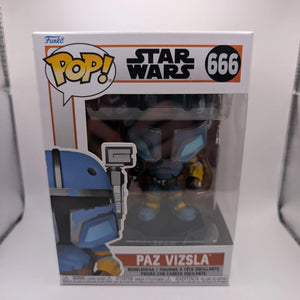 Star Wars: The Mandalorian - Paz Vizsla Pop! Vinyl Figure #666 FRENLY BRICKS - Open 7 Days