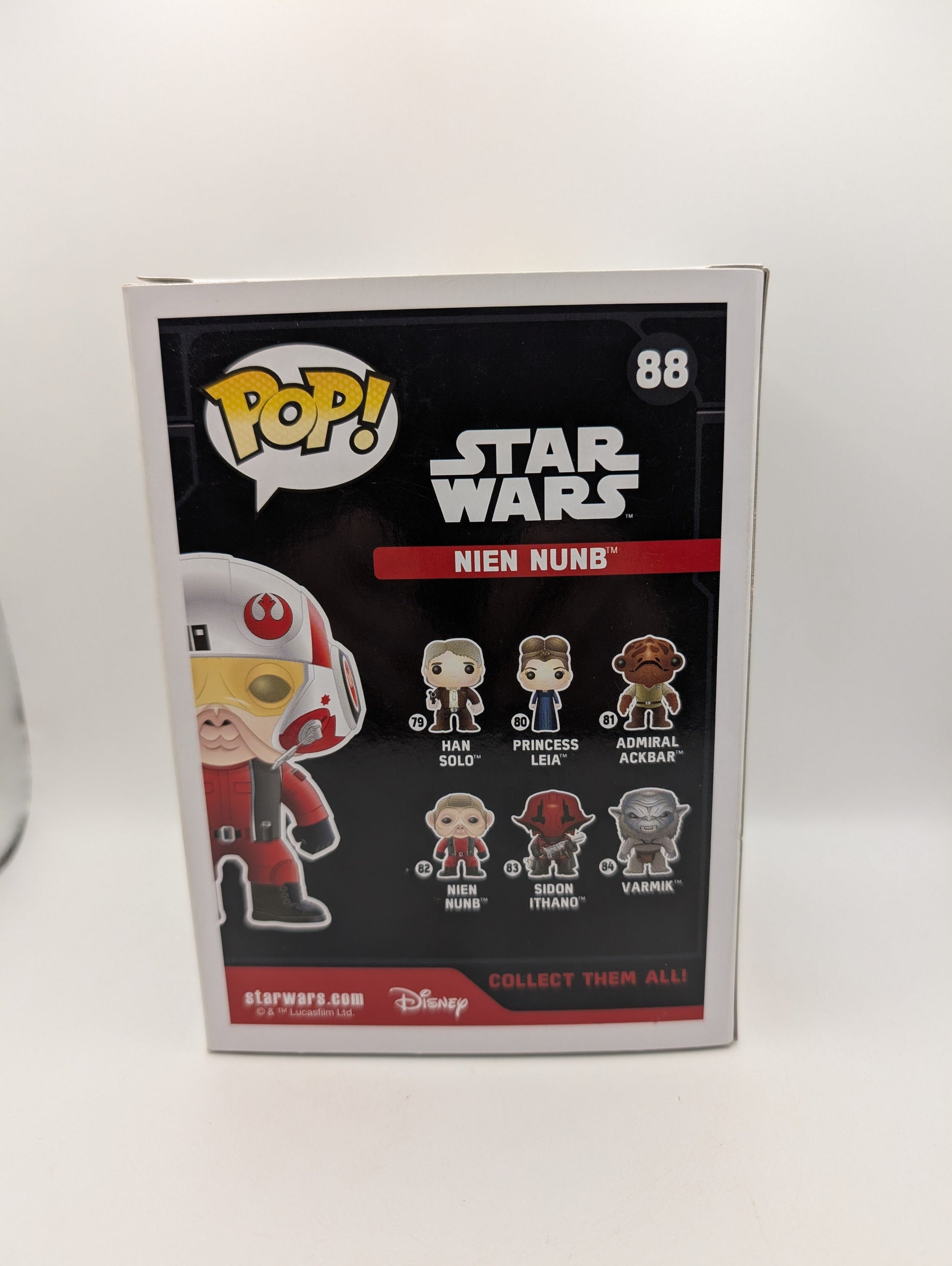 Funko Pop! Star Wars Nien Numb #88 Vinyl Figure FRENLY BRICKS - Open 7 Days
