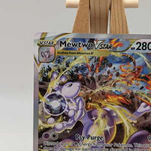 Mewtwo VSTAR GG44/GG70 - Crown Zenith Galarian Gallery Pokemon TCG - NM Card FRENLY BRICKS - Open 7 Days