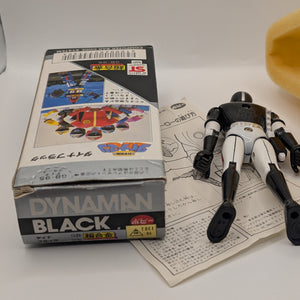 1983 BANDAI JAPAN POWER RANGERS SENTAI DYNAMAN POPY CHOGOKIN MEGA RARE black FRENLY BRICKS - Open 7 Days