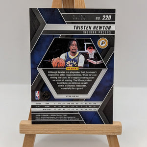 2024-25 Panini Mosaic - Rookies Tristen Newton #220 Purple Snakeskin /24 Rookie FRENLY BRICKS - Open 7 Days