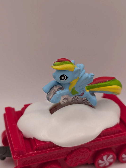McDonalds My Little Pony Holiday Express Train Car #5 Happy Meal Toy 2017 FRENLY BRICKS - Open 7 Days