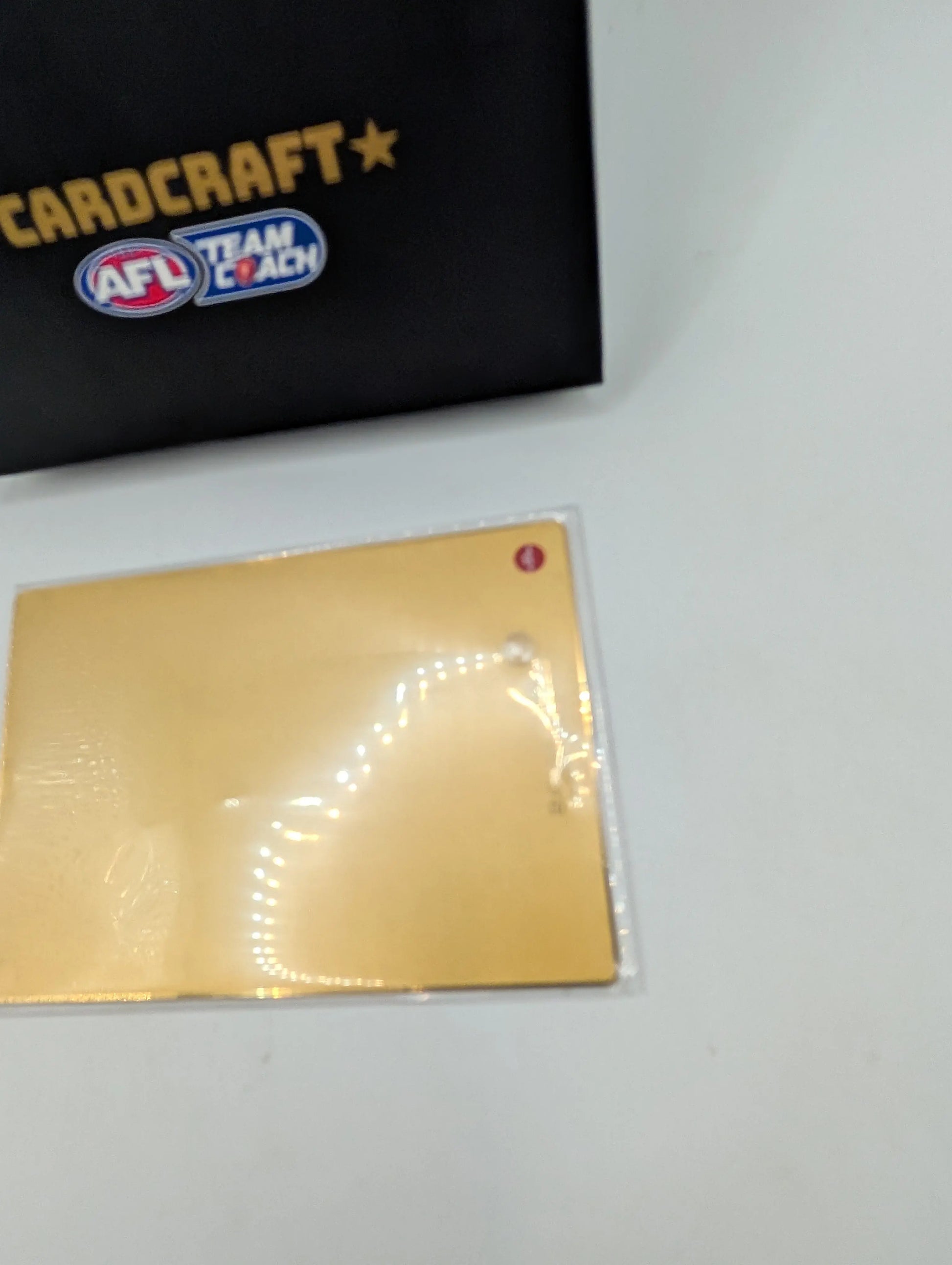 Cardcraft 24k Gold Card Craft 2025 Teamcoach AFL Footy Card Tom Lynch FRENLY BRICKS - Open 7 Days