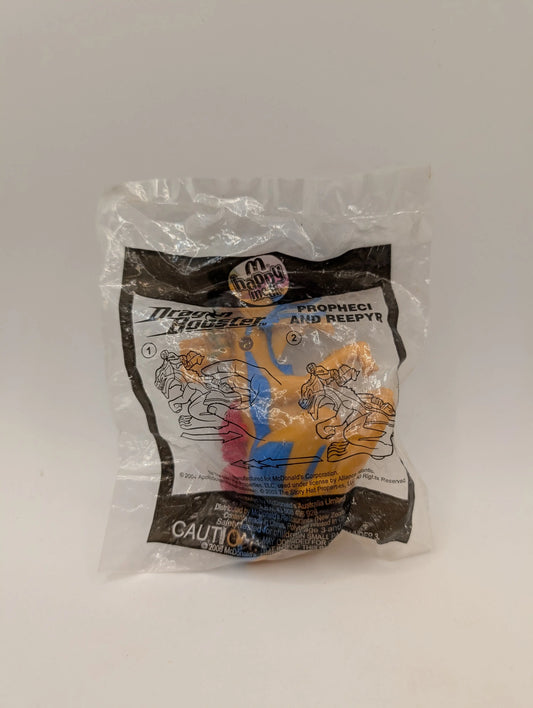 2006 Dragon Booster McDonalds Happy Meal Toy - Propheci and Reepyr #5 FRENLY BRICKS - Open 7 Days