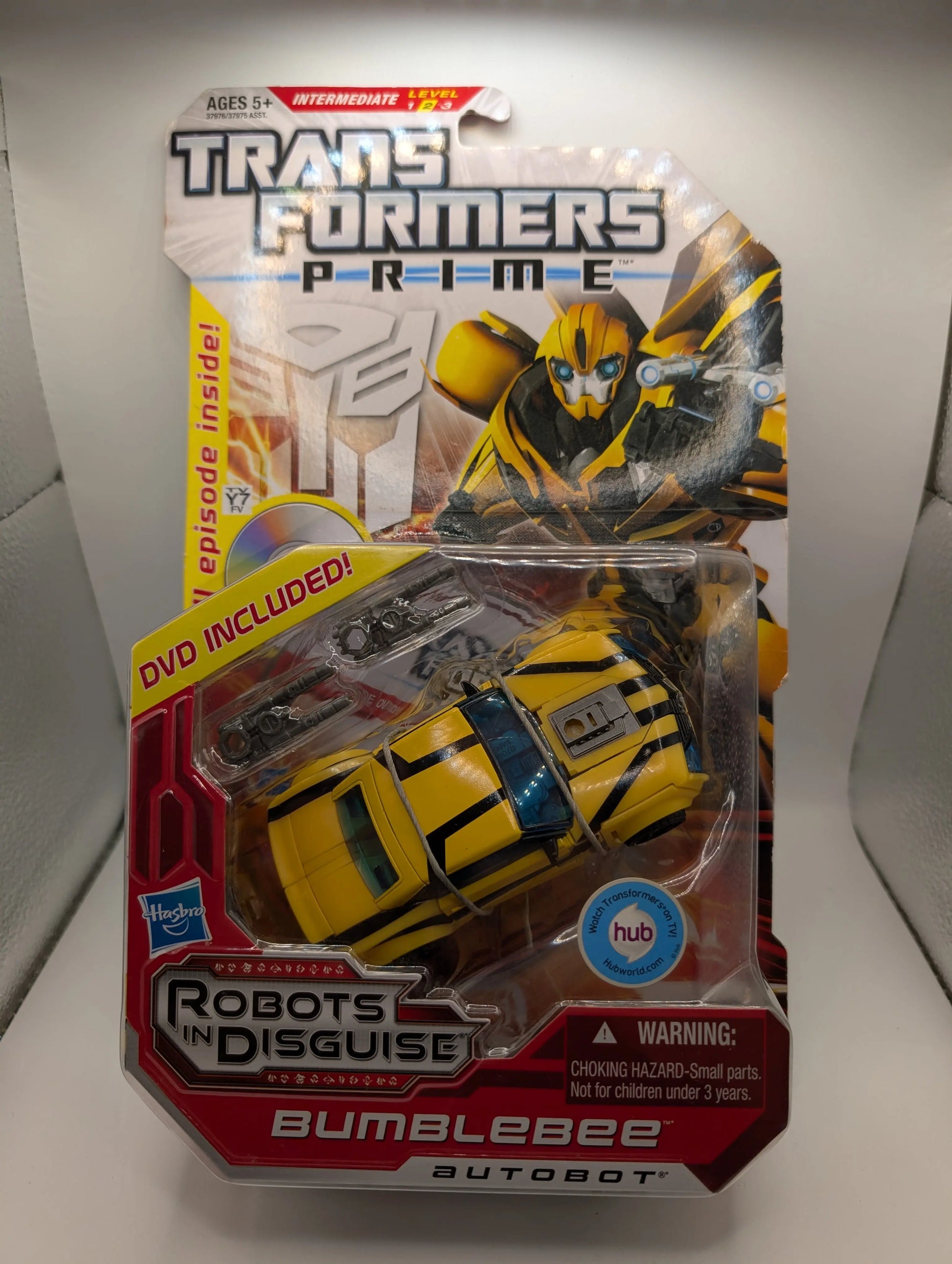 Transformers Prime BUMBLEBEE Deluxe Robots in Disguise DVD included Sealed Hasbro FRENLY BRICKS - Open 7 Days