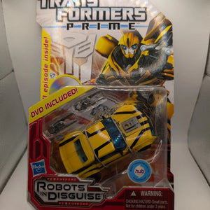Transformers Prime BUMBLEBEE Deluxe Robots in Disguise DVD included Sealed Hasbro FRENLY BRICKS - Open 7 Days