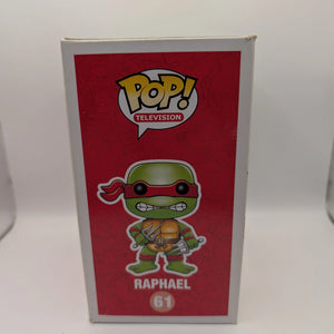 Television Funko Pop Vinyl - Raphael - TMNT - No. 61 FRENLY BRICKS - Open 7 Days