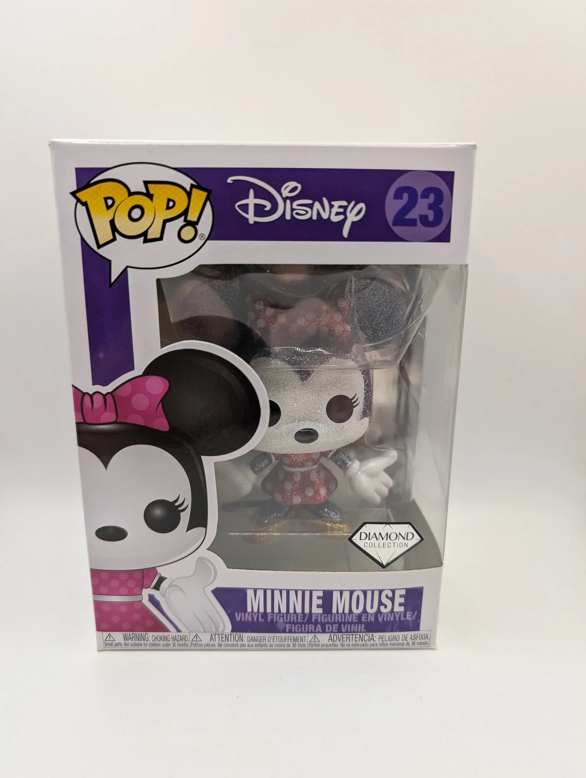 Funko Pop! Disney: Minnie Mouse #23 Diamond Collection - Exclusive Glitter Glam FRENLY BRICKS - Open 7 Days