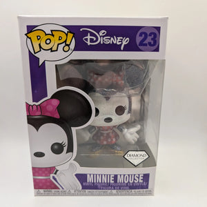 Funko Pop! Disney: Minnie Mouse #23 Diamond Collection - Exclusive Glitter Glam FRENLY BRICKS - Open 7 Days